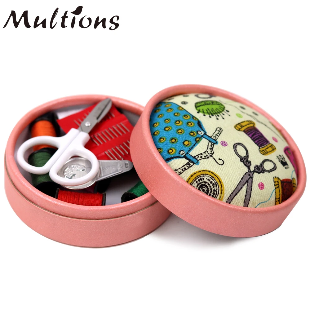 Portable Mini Sewing Kit DIY Sewing Supplies&Sewing Accessories  For Beginner&Traveler and Emergency Clothing Fixes