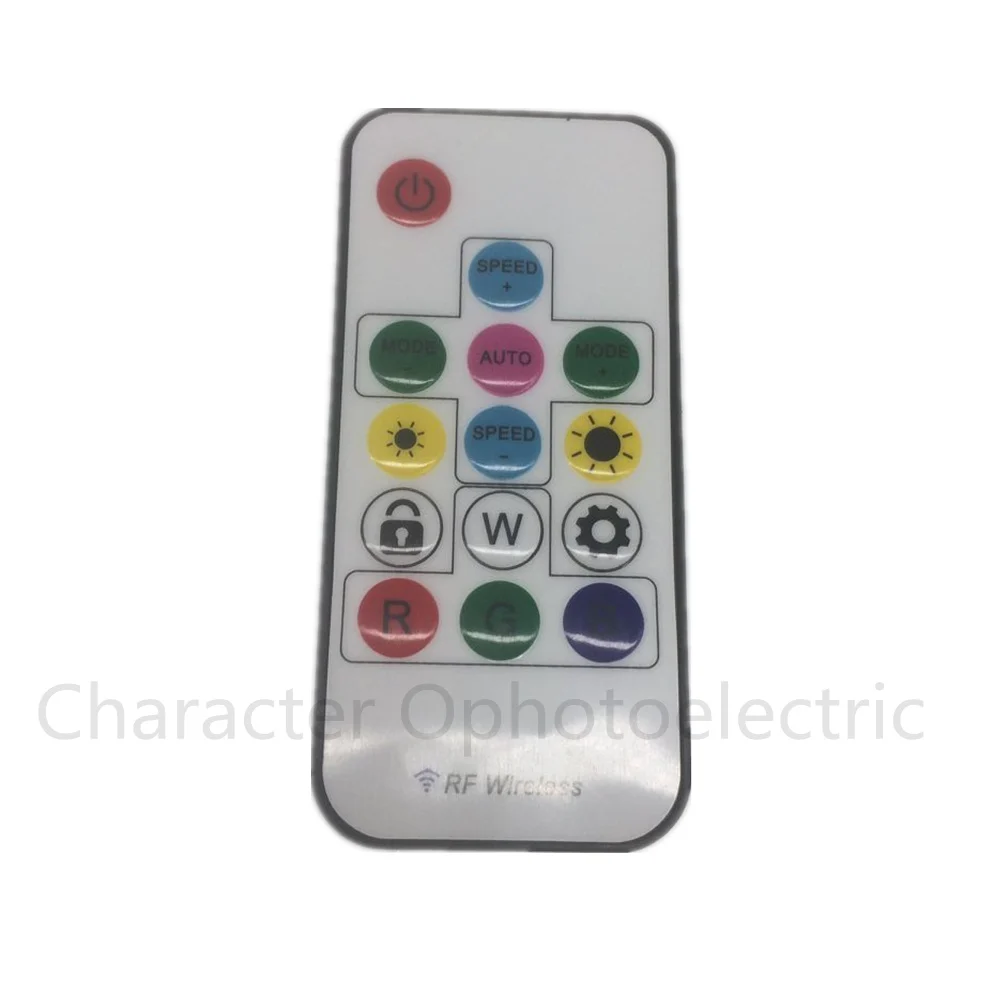 SP103E Mini RF Controller With 14 Keys Wireless Remote For WS2811/WS2812 LED Strip Light DC5V/12V Colourful (C5)