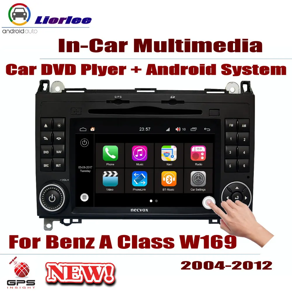 

For Mercedes Benz A Class A 160 180 200 W169 2004~2012 Car Radio DVD Player Android Carplay Stereo GPS Navigation Multimedia