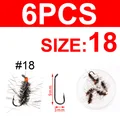 6 piezas talla 18