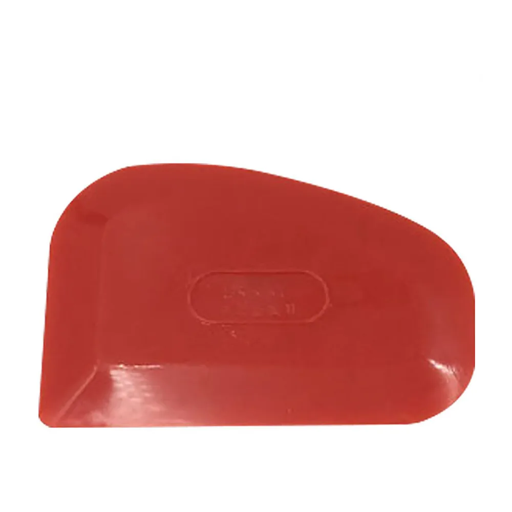 Car 퍼티 고무 스크레이퍼, 타원형 광고 필름 스프레더, 스퀴지 스무딩 페인팅 도구, 5PCs