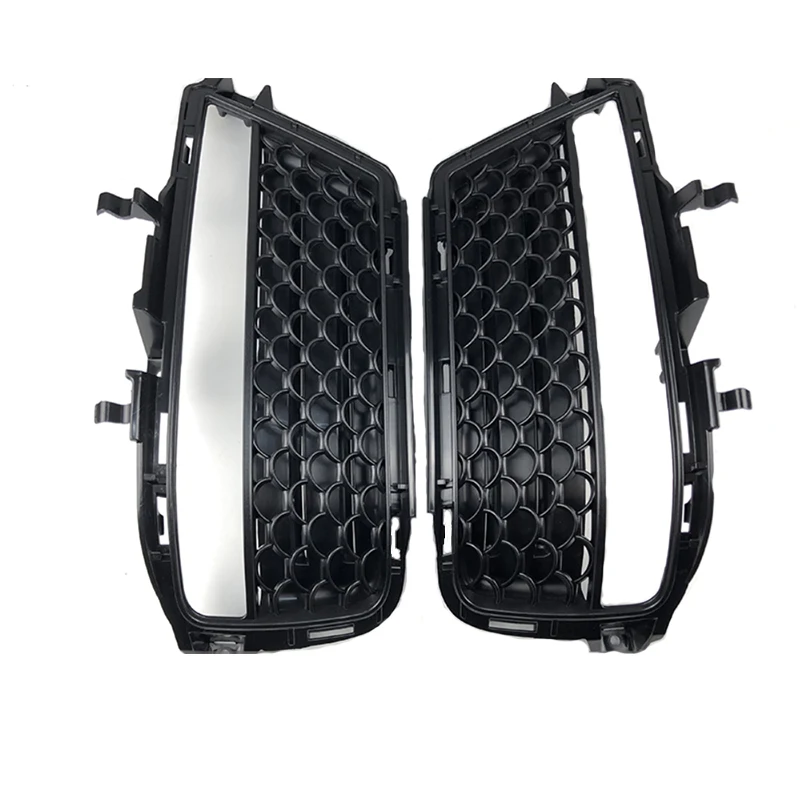 For Mercedes S class W221 S63 S65 AMG 2010 2012 2013 High Quality 2PCs ABS Car Left/Right Fog Light Lamp grille Cover Hood