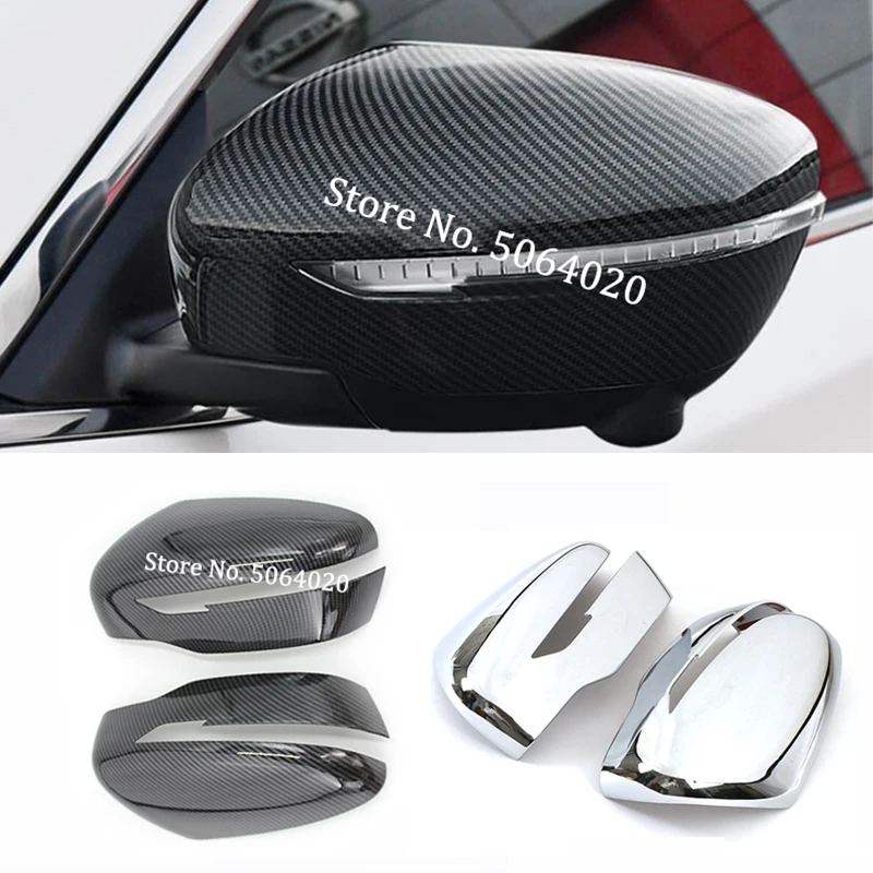 

For Nissan Qashqai J11 Rogue X-Trail T32 2014-2020 Accessories ABS Chrome Car Rearview Mirror Exterior Covers Trim Car Styling