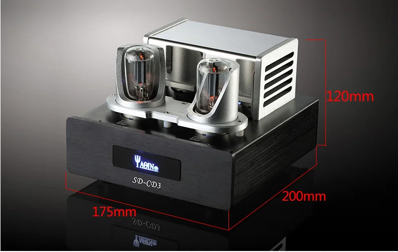 Neue Yaqin SD-CD3HiFi Rohr CD Upgrade Prozessor High Fidelity Rohr CD Sound Prozessor Home Tone upgrade prozessor 6N8P rohr
