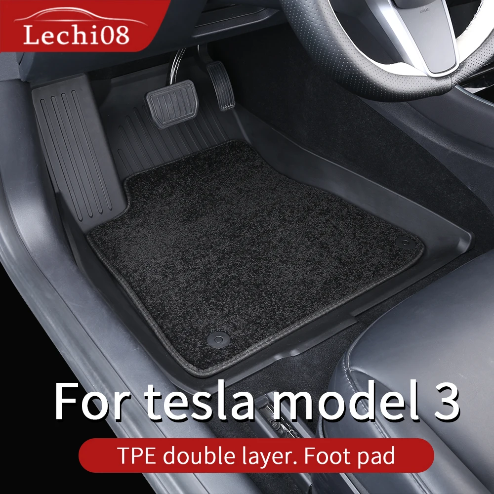 TPE floor mat For tesla model 3 floor mats Tesla model 3 accessories 2016-2021 model 3 tesla three accessoires model3