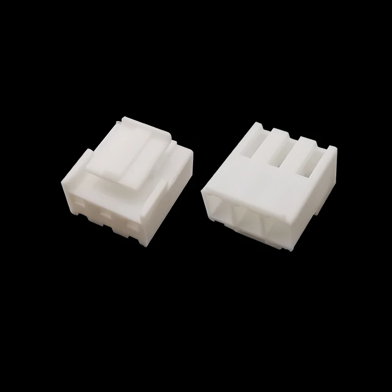 50Pcs White VH 3.96 3.96mm Pitch 2/3/4/5/6/7/8 Pin Shell Housing Connector Female Plug Adapter