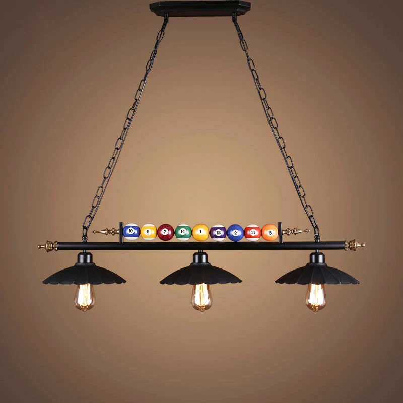 Kreative Pool Tabelle anhänger licht Loft Dekorieren Küche Restaurant Bar Cafe bauernhaus beleuchtung Indoor hause lustre suspension – Detail 1