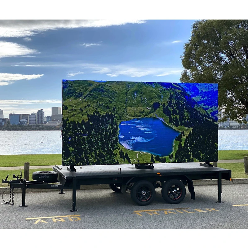 

LED Display Panel Outdoor For Truck P3 P4 P5 P6 P8 P10 Full Color RGB High Brightness SMD LED Screen