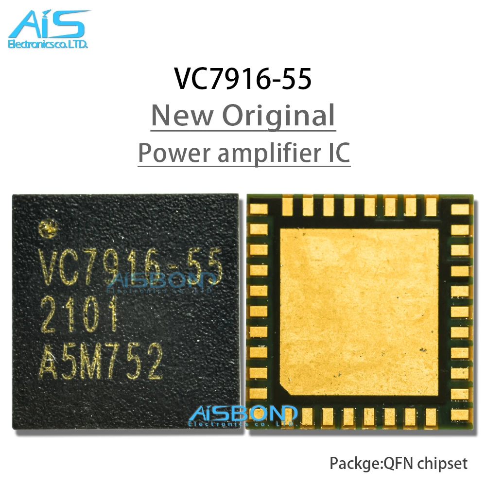 

Новый оригинальный VC7916-55 усилитель мощности IC PA IC для телефона VC7916 7916 модуль сигнала чип