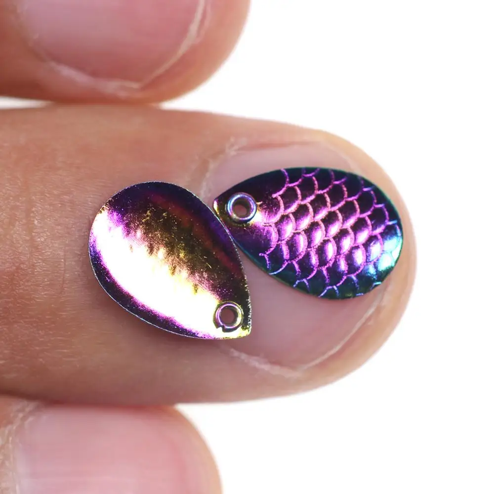 Vamvfly 송어 Panfish 플라이 낚시용 마이크로 플라이 낚시 스푼, 새로운 10 개