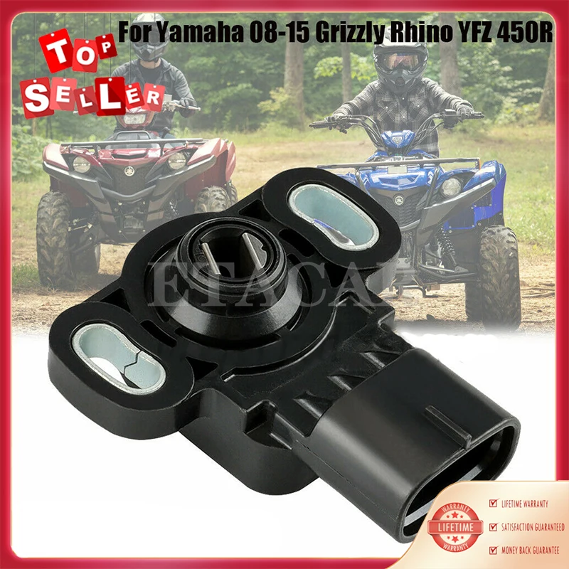 

1pc 3B4-85885-00 High quality TPS Throttle Position Sensor Fits For Y-amaha Grizzly Rhino 2008 2009 2010 2011 2012 2013 2014