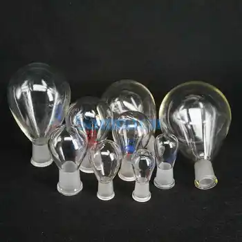 קיבולת 100ml 250ml 500ml 14/23 19/26 24/29 29/32 משותף GG17 בורוסיליקט זכוכית רוטרי מאייד בקבוק עגול-תחתון מעבדה