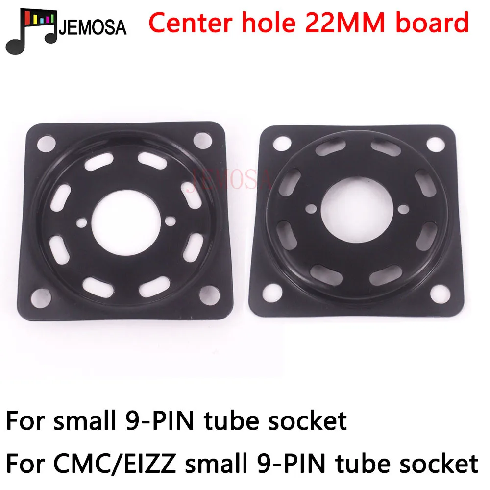 1PC tubo a vuoto piastra di ferro antiurto piastra di montaggio presa tubo 2A3 300B KT88 EL34 6V6 KT66 6550 amplificatore valvolare Audio Hifi