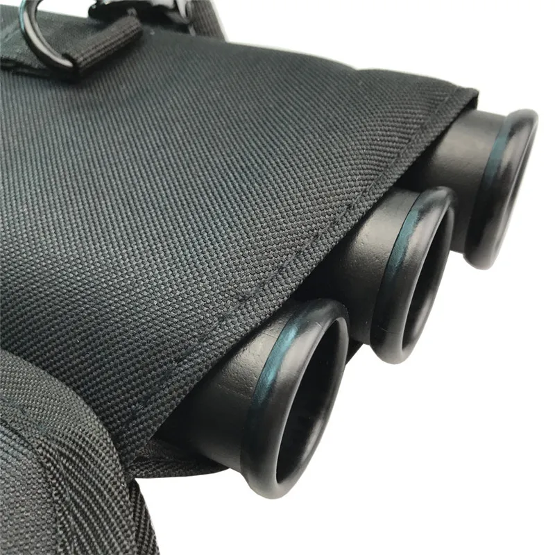 1pc Archery Quiver 3 Tubes Arrow Quiver Tube Arrow Holder Portable Strape Hunting Bag Hunting Archery Accessories