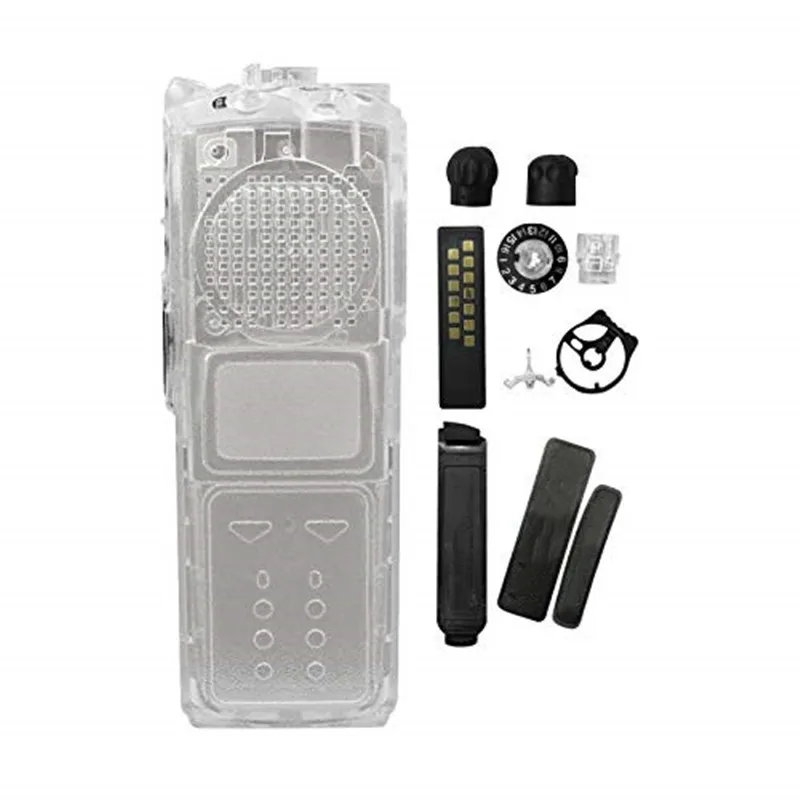 Transparent Walkie Talkie Replacement Housing Case Kit For XTS5000 Model 1 M1 Two-way Radio