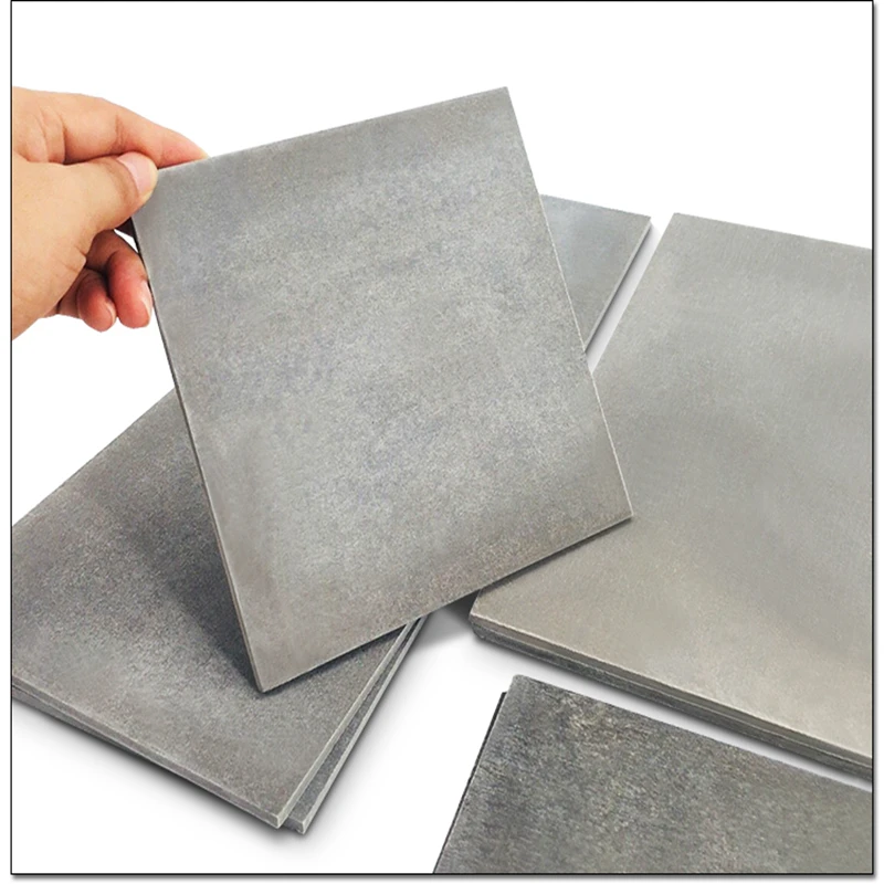 100pcs Non-Asbestos Fiber Cement Pressurized Flat Coating Test Cement Board PVC Scrub Resistance