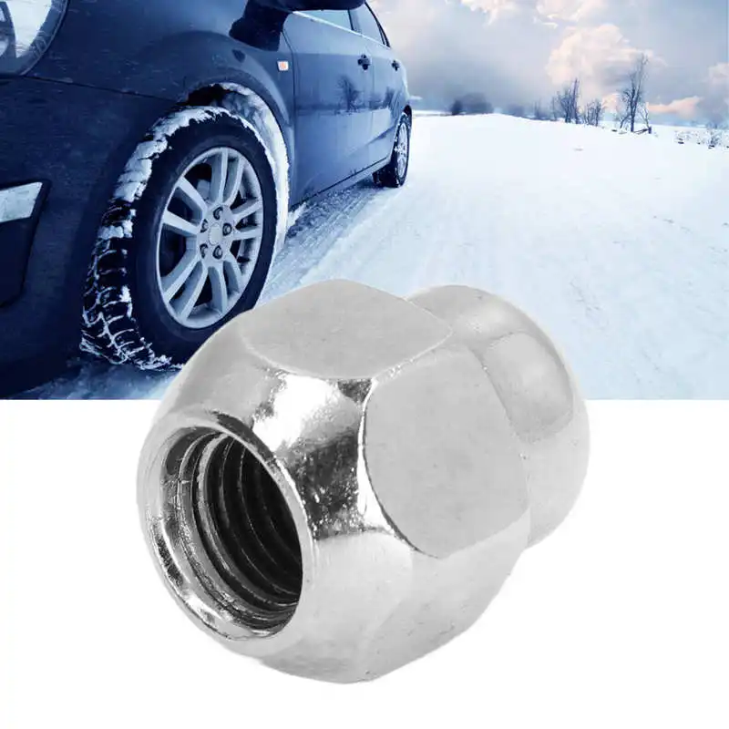 M12x1.5 Wheel Lug Nut Steel Bulge Acorn Lug Nuts Replacement for Hyundai Elantra Sonata Veloster 1993‑2019