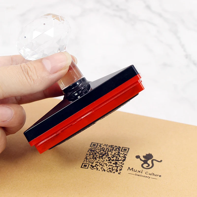 Pernal adress Rectangular stamp Custom photosensitive seal stamp personalized logo Self inking stamp custom