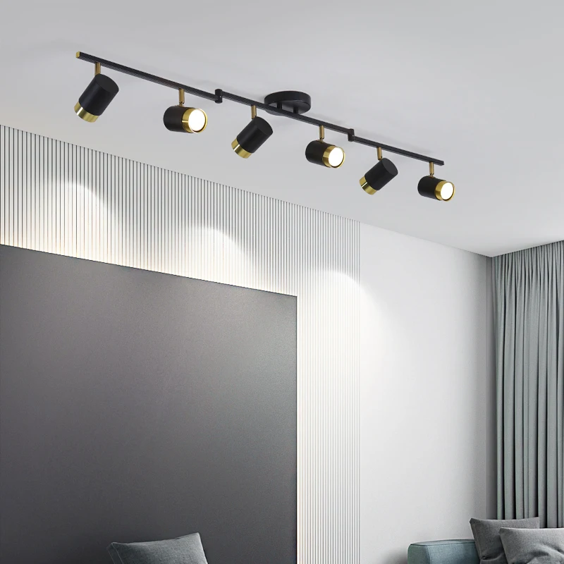 Spot lumineux led pour le plafond, éclairage d'intérieur, luminaire décoratif de plafond, montage en surface, idéal pour un salon ou une chambre à coucher