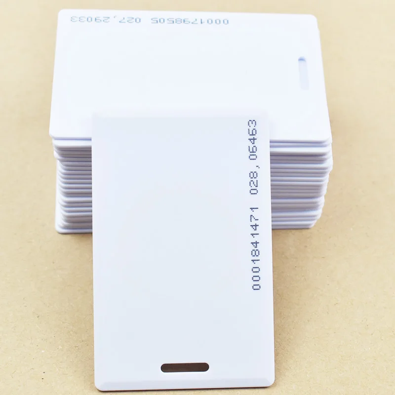 25pcs/Lot 125Khz RFID EM ID TK4100 EM4100 Clamshell Thick Card for Access Control System