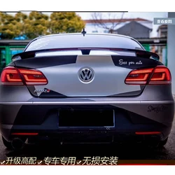 For Volkswagen VW Passat CC 2009 2010 2011 2012 2013 2014 2015 2016 ABS Material Unpainted Primer Tail Wing Rear Trunk Spoiler