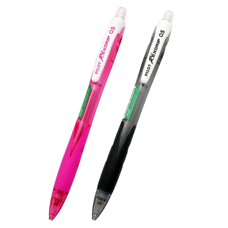 Pilot Japan HRG-10R color automatic pencil 0.5mm  retractable tip Soft plastic pen grip