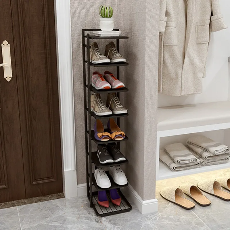 Multi-layer Simple Shoe Rack Easy To Install Shoes Organizer Space-saving Entryway Shoe-shelf Furniture for Home Shoe Cabinets