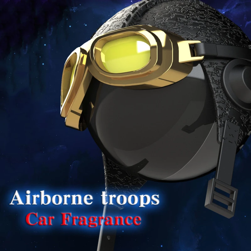 Creative Airborne Division Pilot Car Air Freshener perfume Automobile Interior Perfume Clip Fragrance Ornament Car Accessories