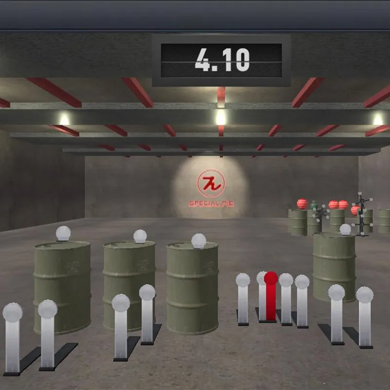 SPECIAL PIE F22 Indoor Shooting Range Simulation for IPSC Shooter Shooting Training