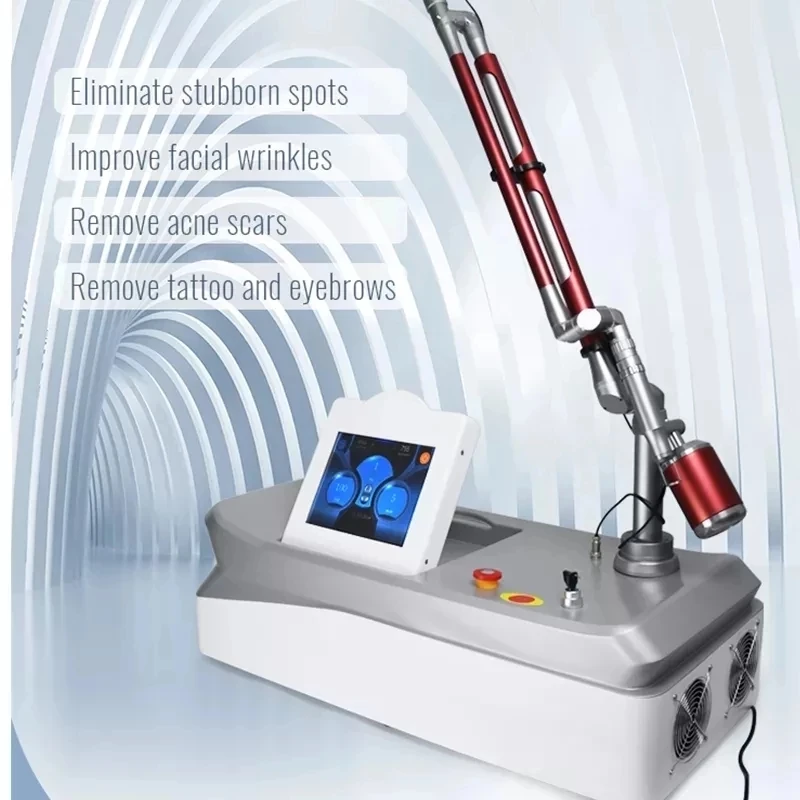 2024 Pico Tattoo Removal q Switch Nd Yag Picosecond 755 1064 532nm Lase-r ACN Freckle Removal Treatment for Salon