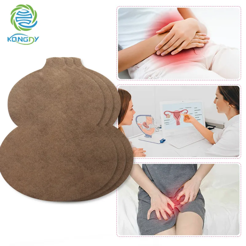 KONGDY 7PCS/Box Female Gynecological Patch Waist/Back Pain Remove Woman Uterine Inflammation Relief Dysmenorrh Gourd Shape Patch