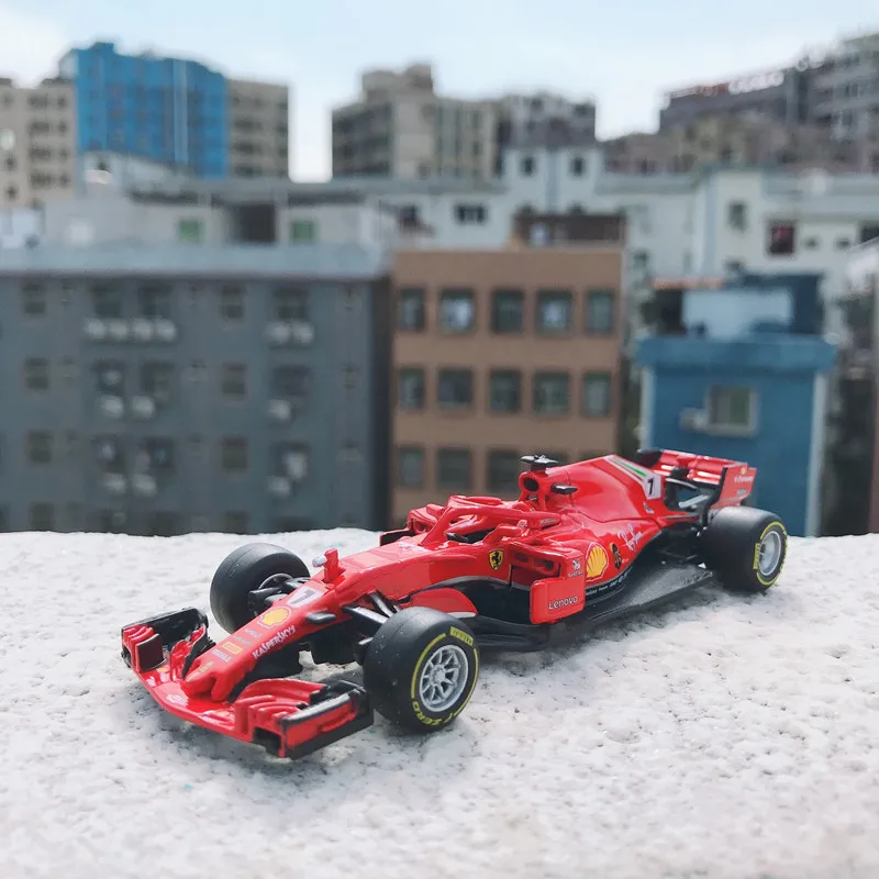 Bburago 1:43 2019 SF90 SF71H SF70H SF16H #5 #7 #16 F1 Racing Formula Car Static Simulation Diecast Alloy Model Car Formula one