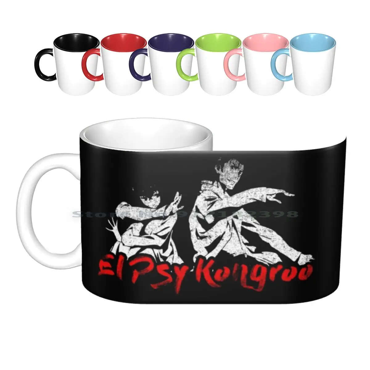 El Psy Kongroo Ceramic Mugs Coffee Cups Milk Tea Mug Steins Gate Okabe Anime Cool Awesome Nerd Geek Creative Trending Vintage