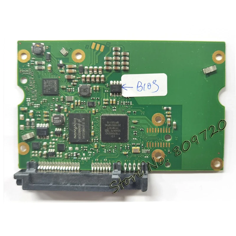 

HDD PCB Logic Printed Circuit Board 100761567 REV C for Seagate 3.5 SATA Hard Drive Repair Data Recovery ST4000NM0024