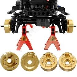 2 pçs trx4 portas do eixo de bronze contrapeso equilíbrio peso portal unidade habitação para 1:10 rc rastreador traxxas TRX-4 TRX-6