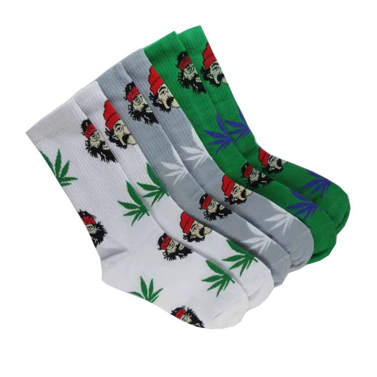 

Men's and women's socks tide brand street Harajuku hip-hop trend socks skateboard socks ins maple leaf socks