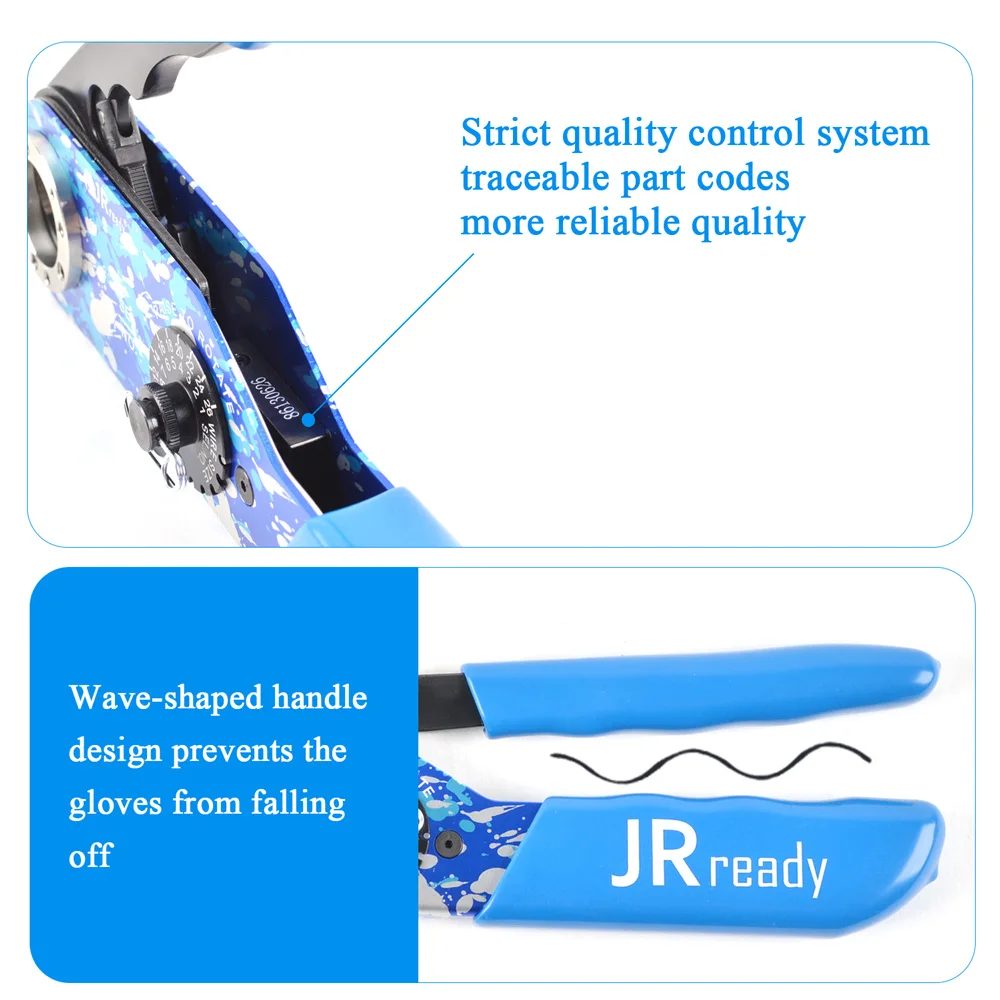 Imagem -06 - Jrready Novo Produto New-asf1 Fio Crimper M22520 101 Contato Sólido Conectores Elétricos Ferramenta de Friso 1226 Awg