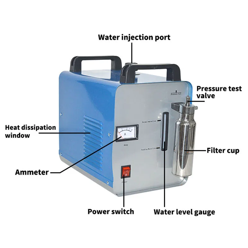 High power H160 acryl flamme polieren maschine wort kristall Sauerstoff Wasserstoff polierer acryl flamme polierer 220V/110V 1PC