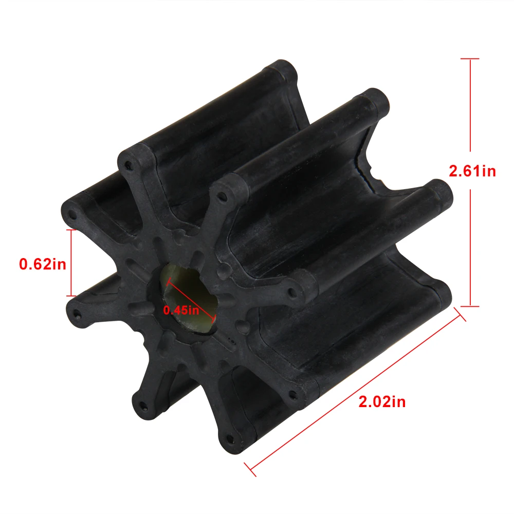 CARBOLE Water Pump Impeller For Mercruiser Mercury Bravo MAG MPI 4.3-5.0L 5.7L 6.2L 8.1L