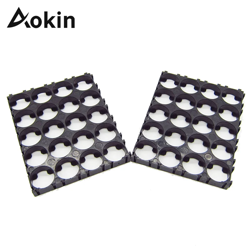 

Aokin 18650 Battery Holder 3x5 4x5 Cell 18650 Batteries Spacer Holders Radiating Plastic Holder Bracket For Diy Battery Pack