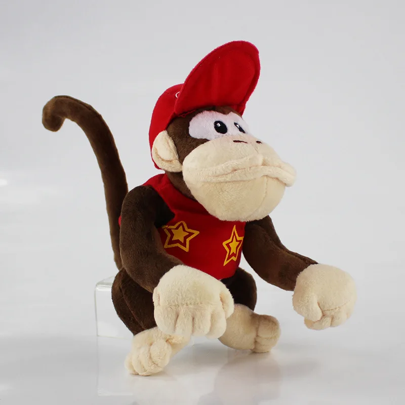 19/25cm Affe Esel Kings Kong Diddy Plüsch Spielzeug Weiche Angefüllte Plushie Puppe Spielzeug Super Mari Little King kong Orang-utan Plüsch Puppe