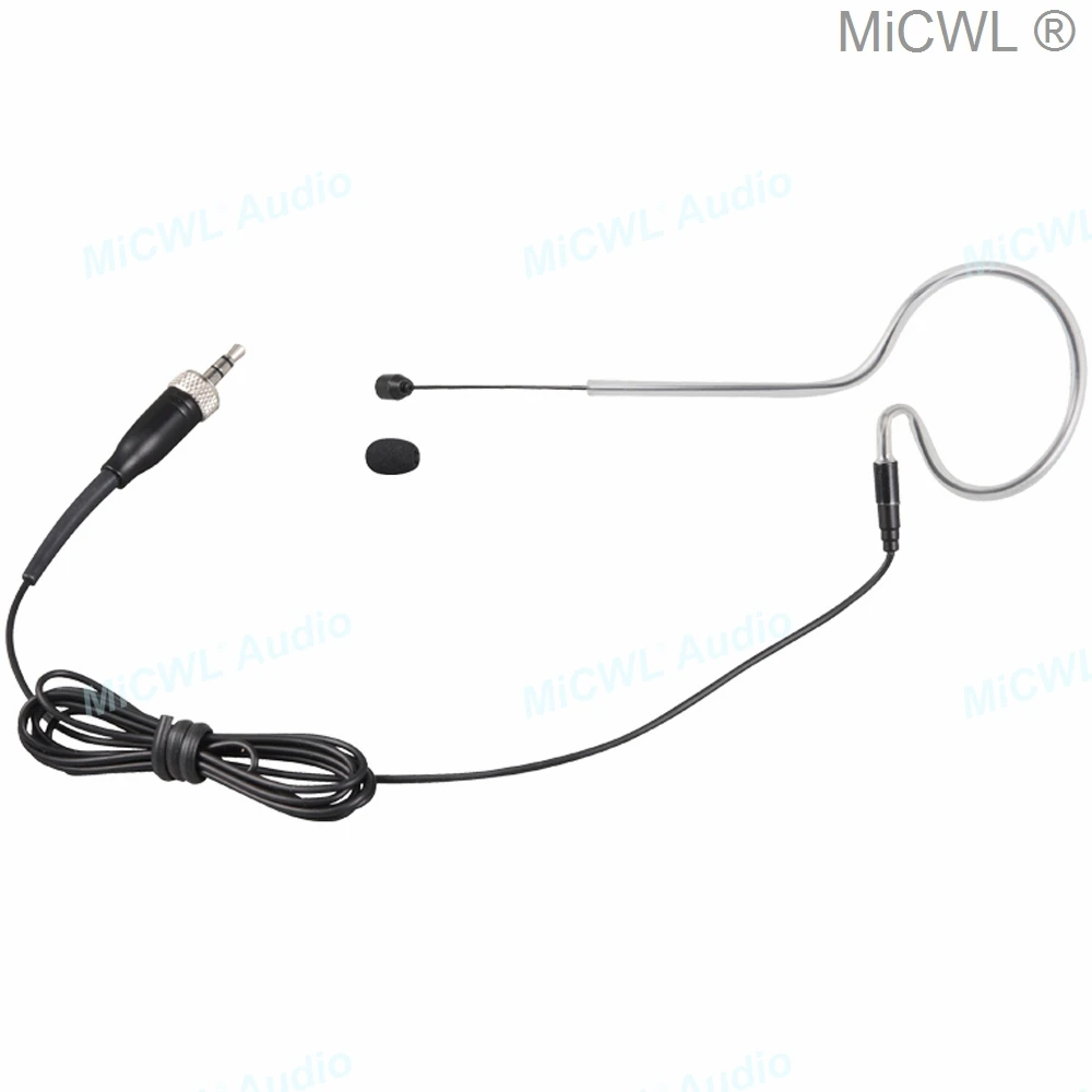 MiCWL High quality Single ear Headset Microphone for Sennheiser ew100 ew300 ew500 sk100 G2 G3 G4 Wireless Head Mics SE02