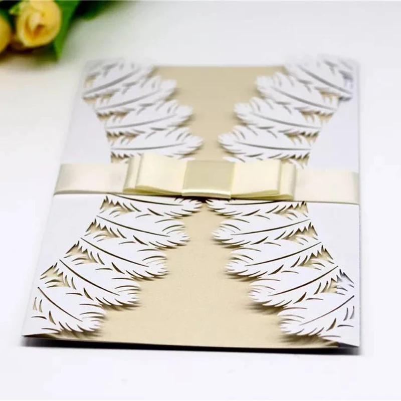 Cutting Dies cut die New Wedding feathers Design Craft  decoration Scrapbooking Album Paper Card Craft Embossing Die Cuts