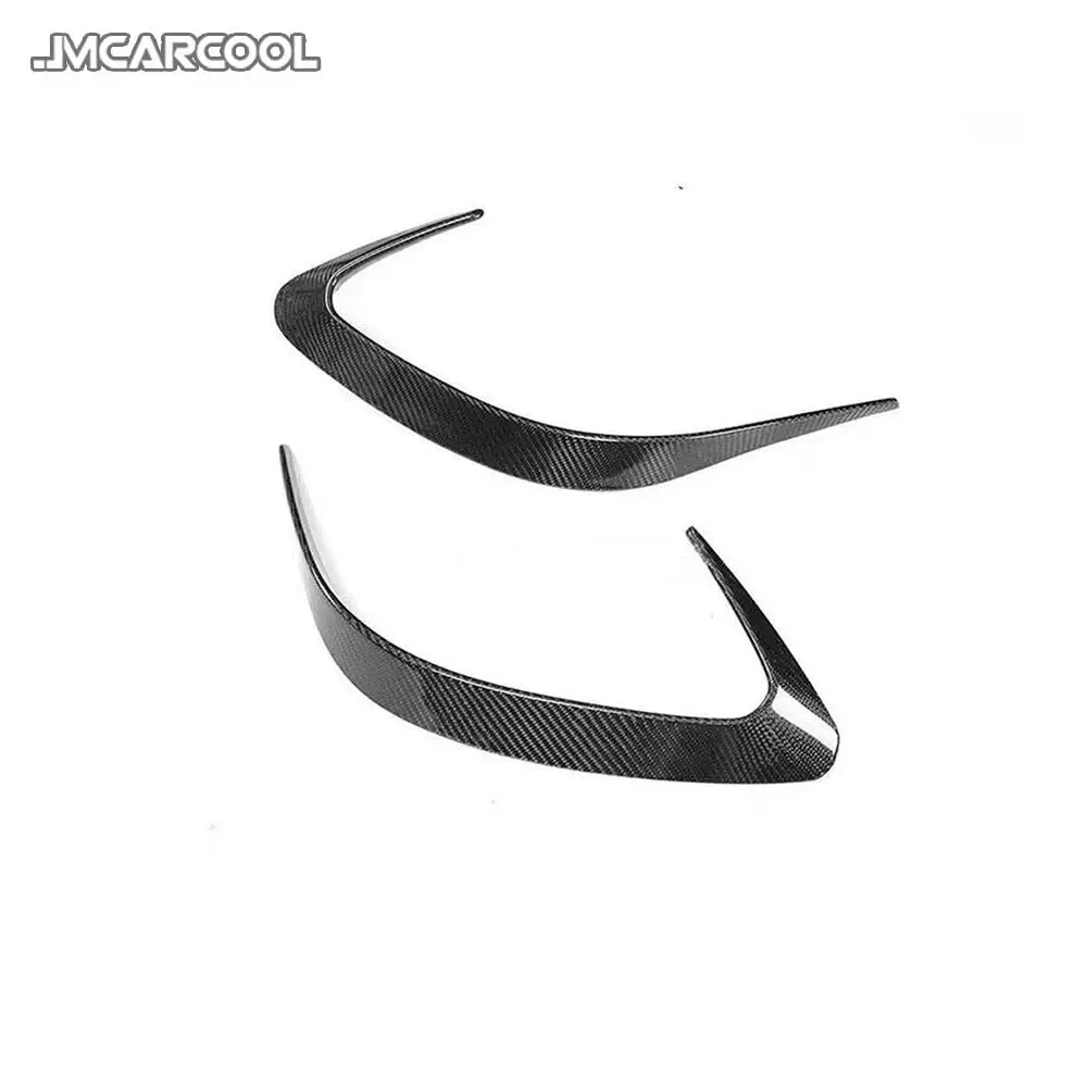 Rear Bumper Air Vent Molding Trim Canards Carbon Fiber Splitters For Mercedes Benz GLE Class C292 Coupe GLE63 AMG 2015-2019