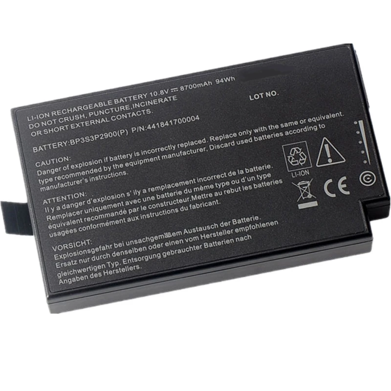 Imagem -06 - Supstone Original Genuíno 88wh Bp3s3p2900 Bateria do Portátil para Getac B300 B300x Bp3s3p2900 4418144000490 3icr19 663 Portátil Akku