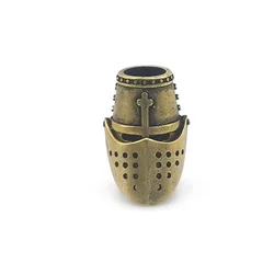 Brass Knights Templar Knife Beads Outdoors DIY Tools EDC Exquisite Paracord Lanyard Pendants for Survival Bracelet Keychain