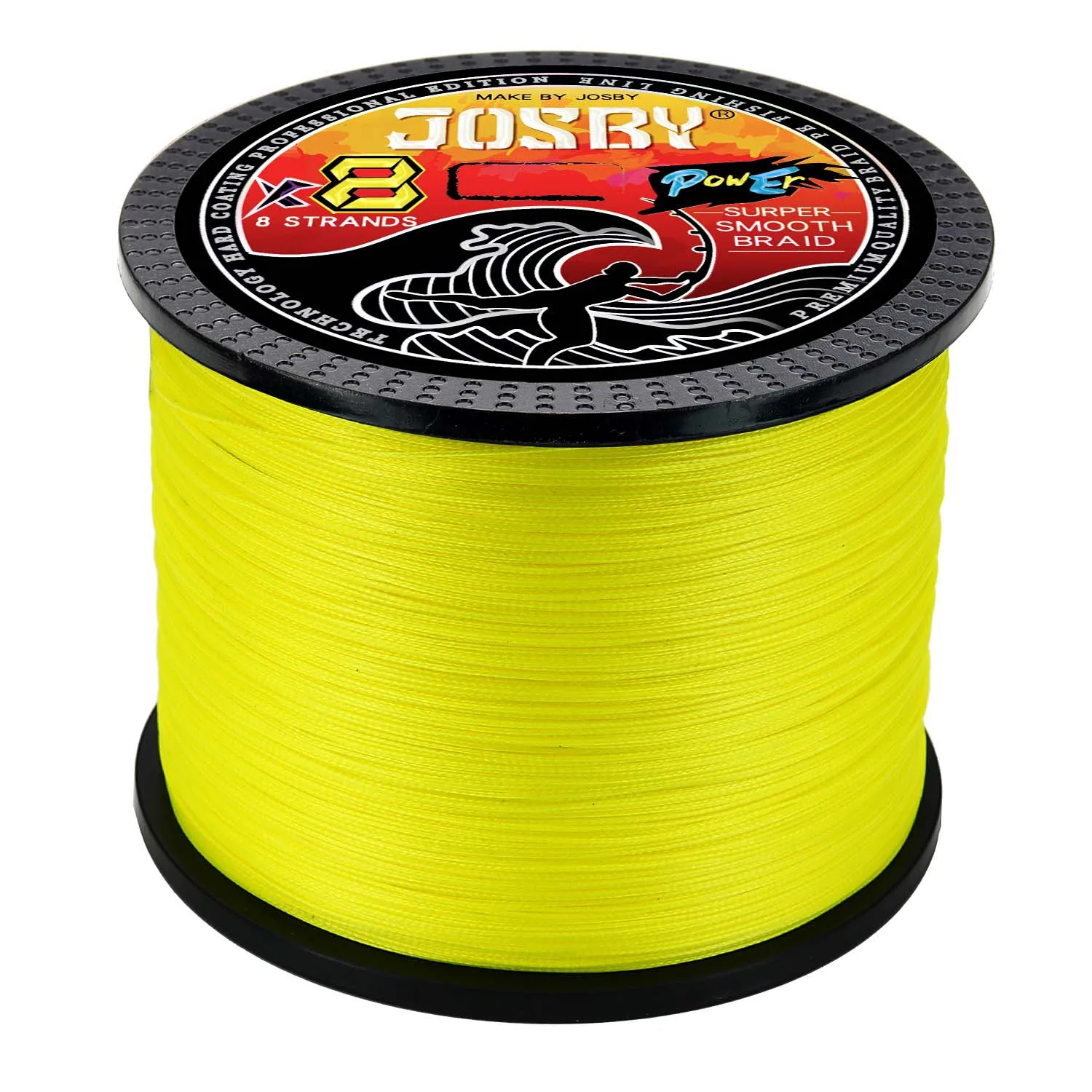 JOSBY Hilo Trenzado 4 y 8 Hebras - Multifilamento Suave para Carpa - imagen 4