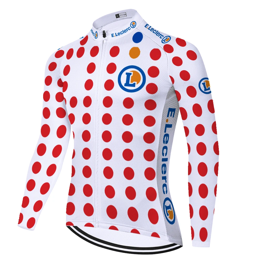 2023 Summer New tour new de france cycling jersey Long Sleeve men maillot largo ciclismo MTB Bike jersey maillot bike shirt