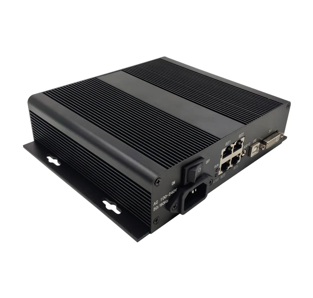 Huidu HD-T902Bボックスhuidu ledフルカラー同期送信カードサポートカードとスプライシング大画面