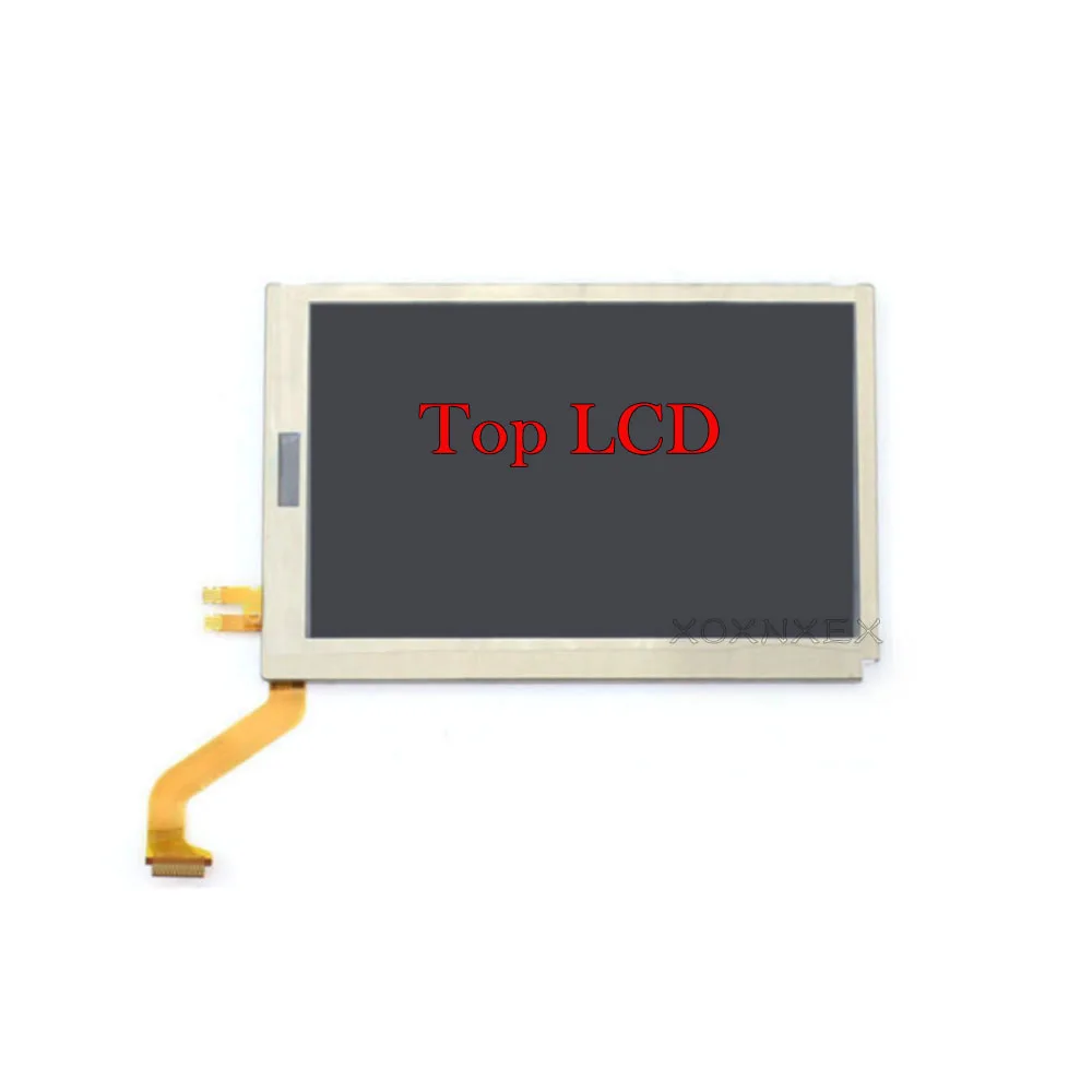 Piezas de repuesto pantalla LCD superior inferior y superior inferior para Nintendo 3DS LCD con pantalla táctil digitalizador pantalla de cristal Panel táctil